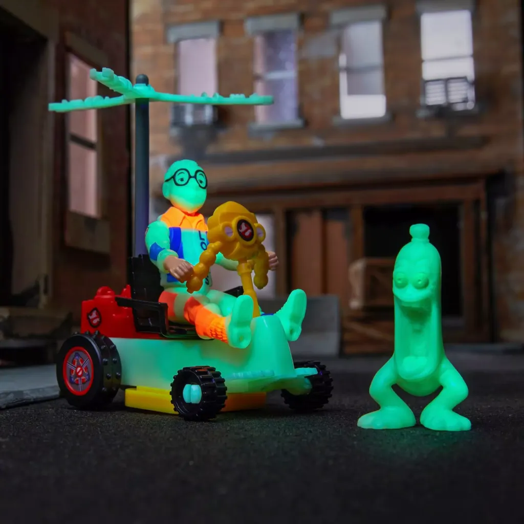 Ghostbusters Ecto-Glow Glow Copter Araç ve Figür Seti