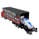 Transformers Optimus Prime & Autobot Jazz Cereal Box 2'li Figür Seti