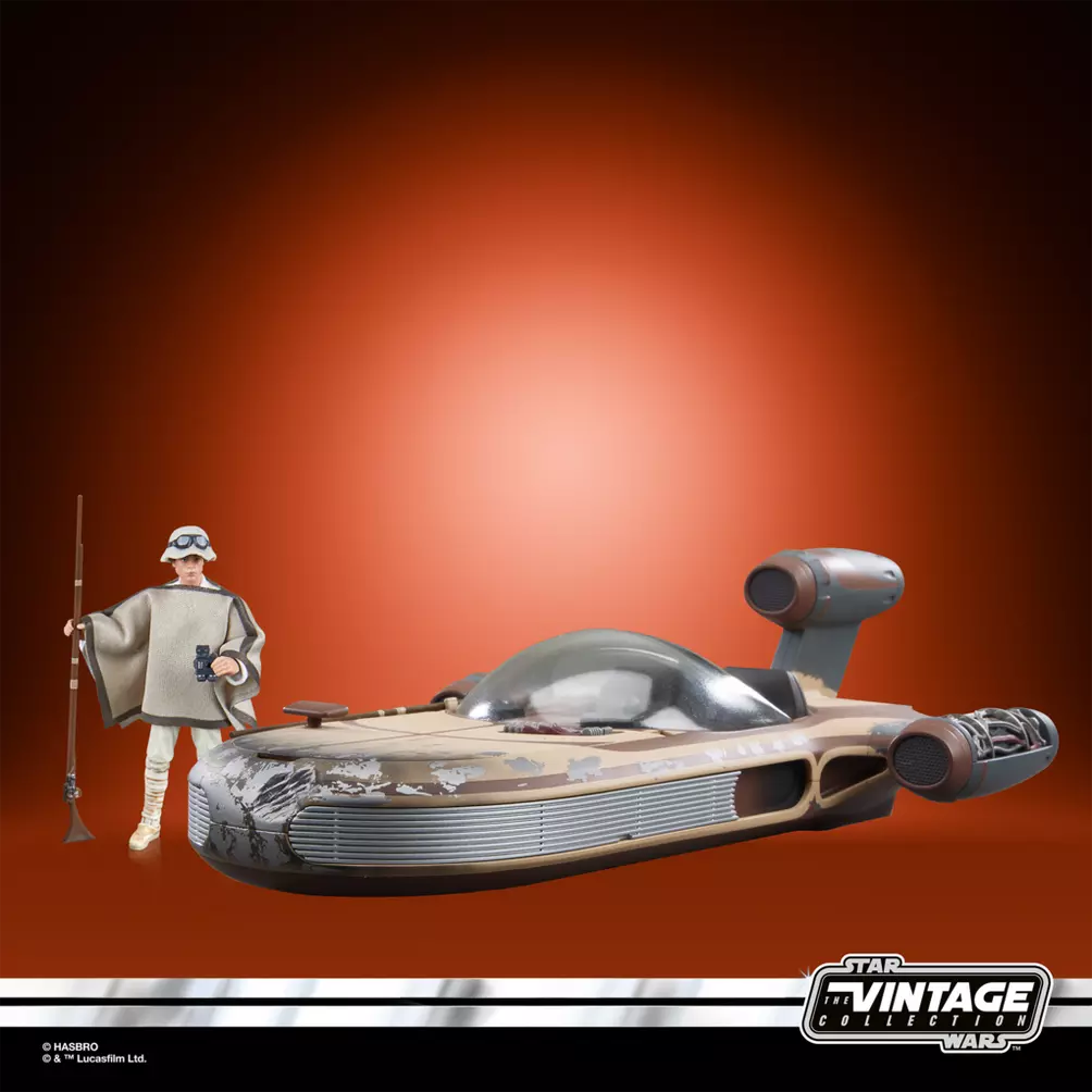 Star Wars Vintage Collection Landspeeder Araç ve Luke Skywalker Seti