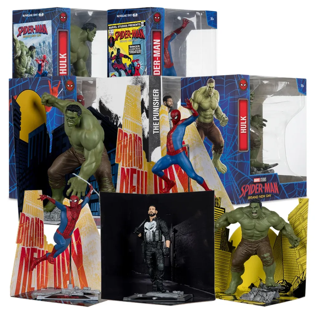 Marvel Studios Spider-Man Brand New Day 5'li Figür Seti